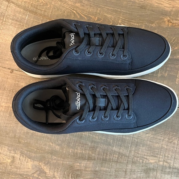 ALLBIRDS Men’s Black Canvas Pacers Sneakers Size 10 NWOB - Picture 3 of 5